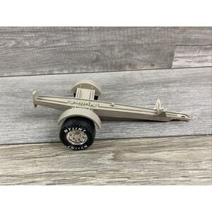 Nylint Bass Fishing & Fishing Boat Trailer SUV Silver VTG 1995 8'' Long Deluxe